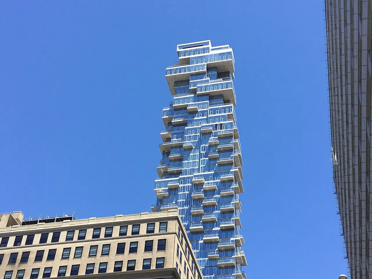 The street outside 1803 in Tribeca