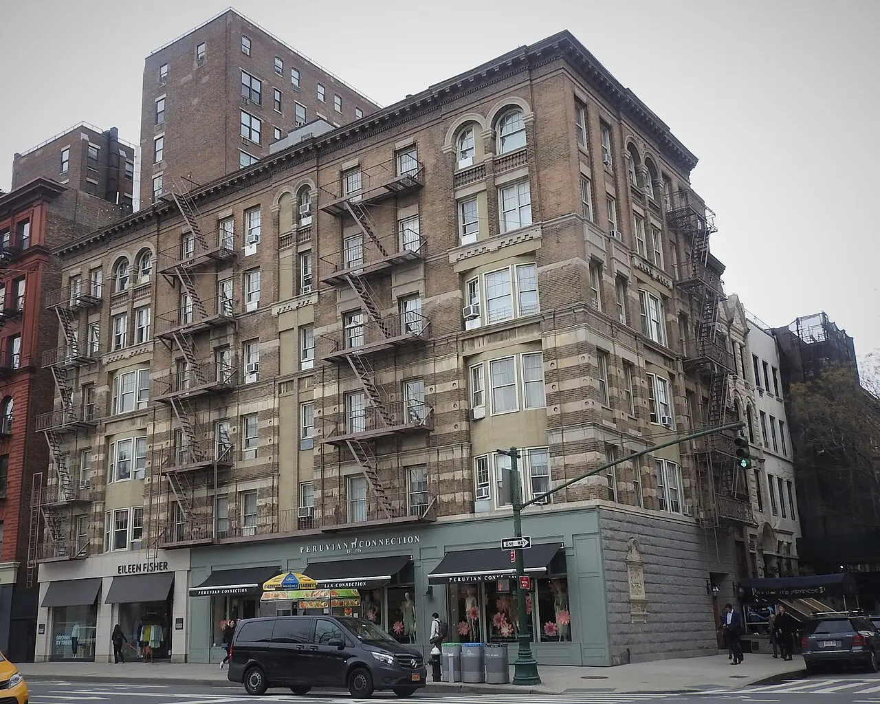 The street outside Da Capo in Upper West Side