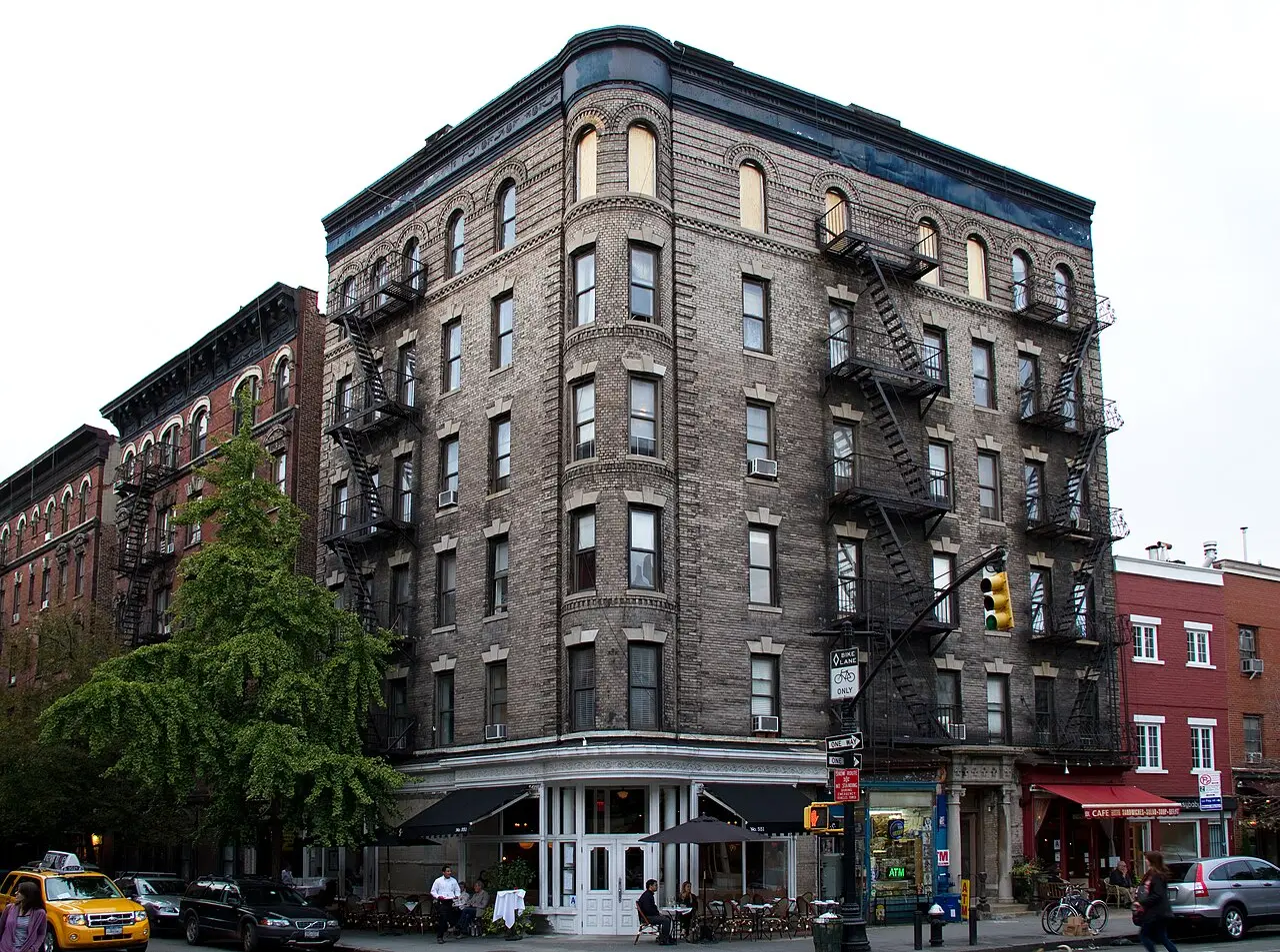 The street outside Left Bank in West Village