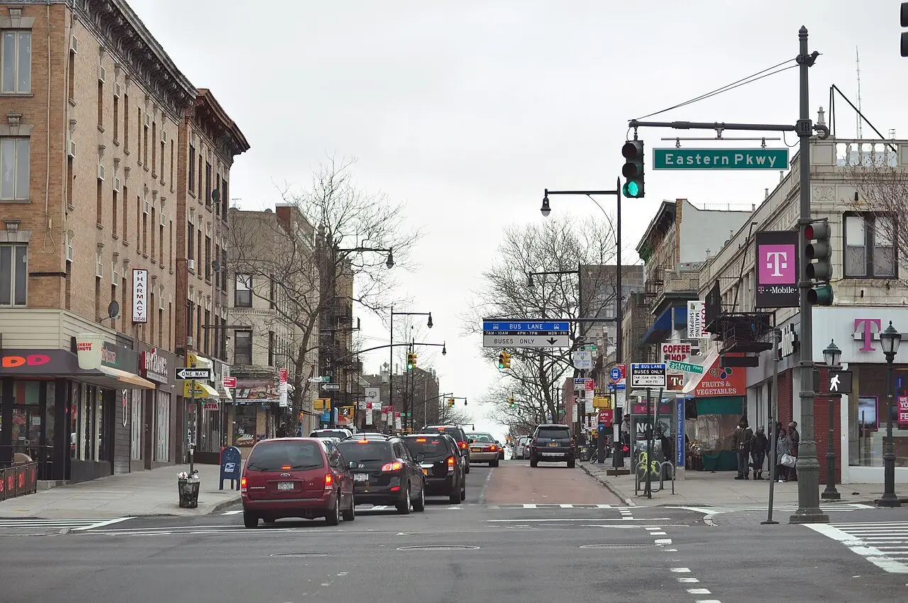 Crown Heights, a few blocks from Nostrand Station Bar & Lounge