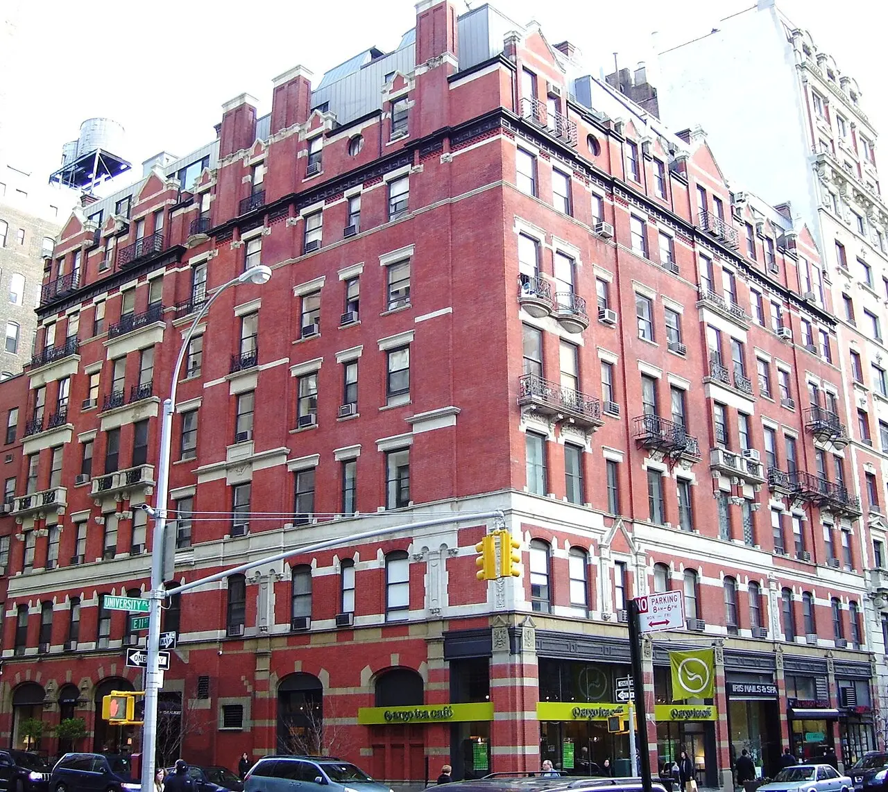 The street outside The Grey Dog