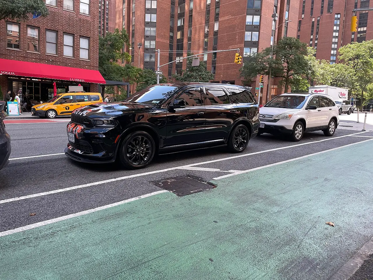 The street outside Third Avenue Ale House in Upper East Side