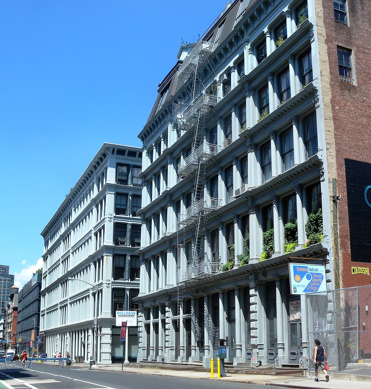 SoHo, Manhattan: Cast Iron Grand Crosby jeh crop