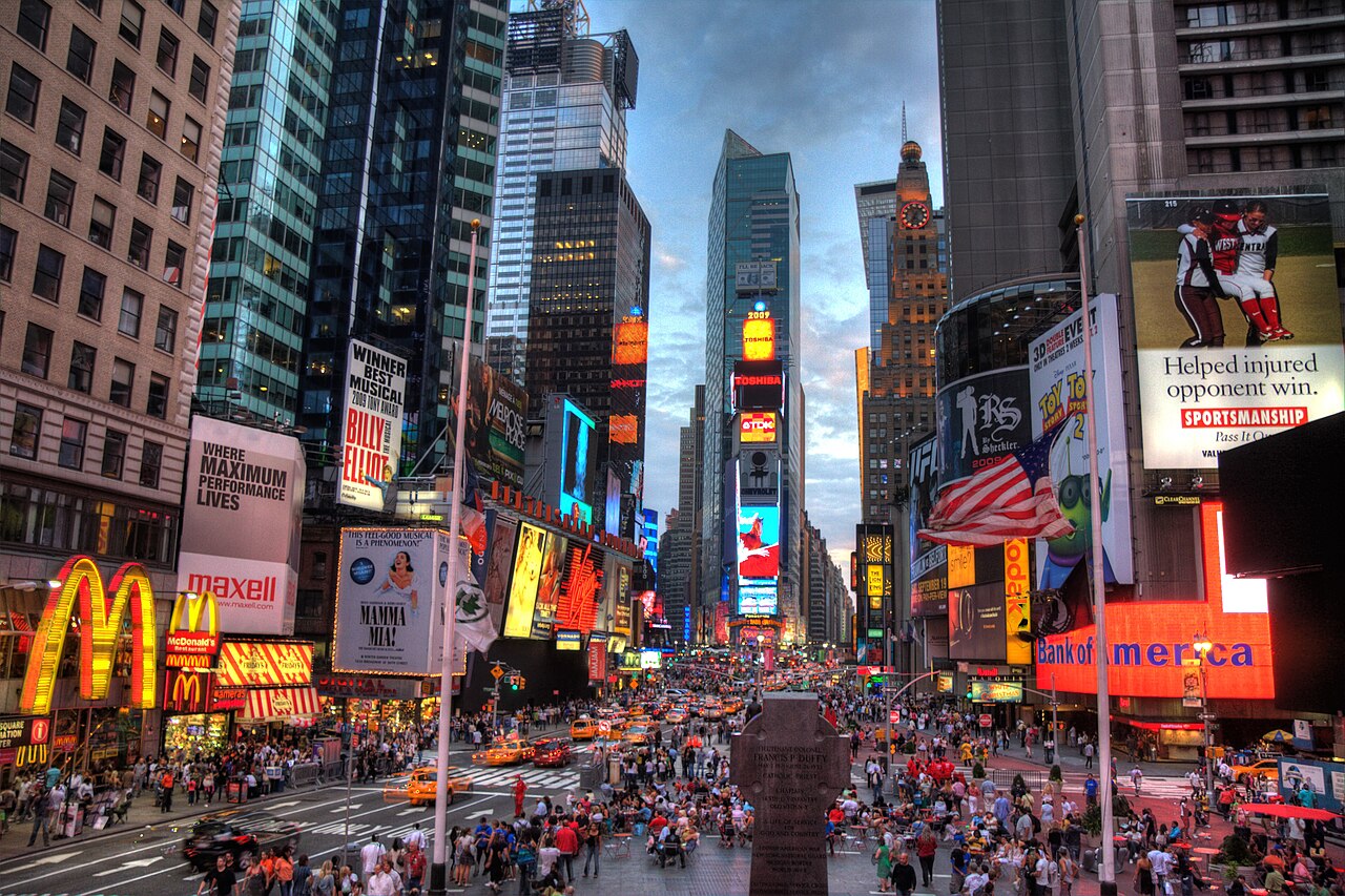 Times Square, Manhattan: New york times square-terabass