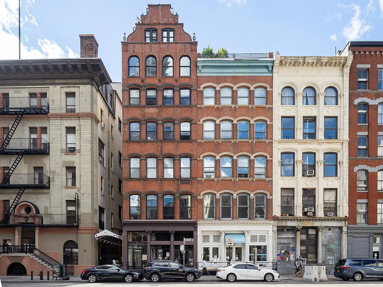 Tribeca, the neighborhood around 52 Walker Street, New York City