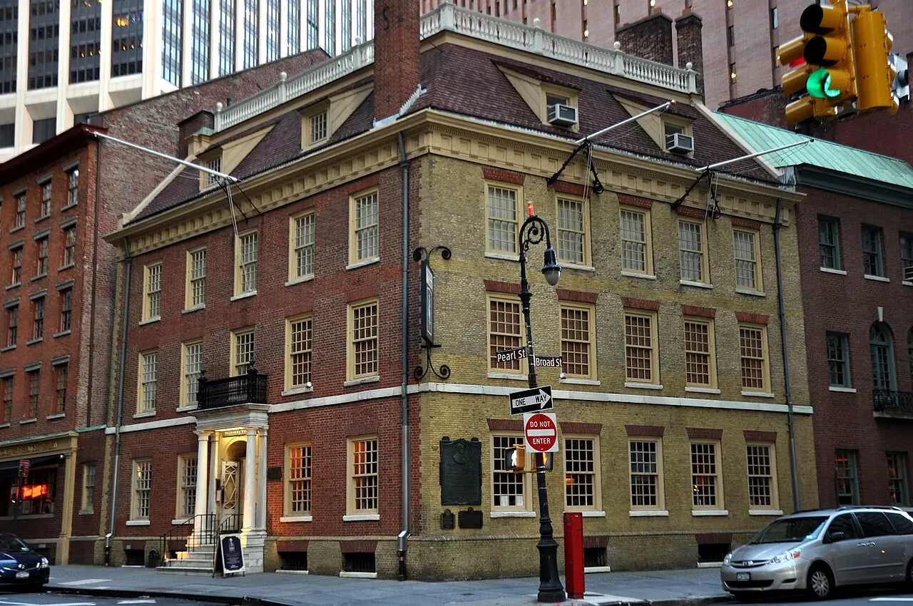 Financial District, the neighborhood around Coenties Alley