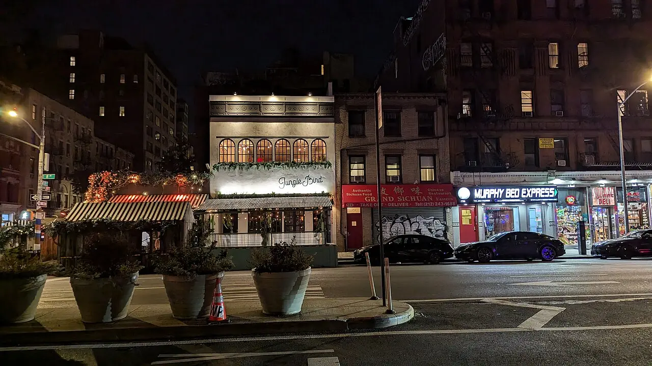 The street outside loulou, Chelsea