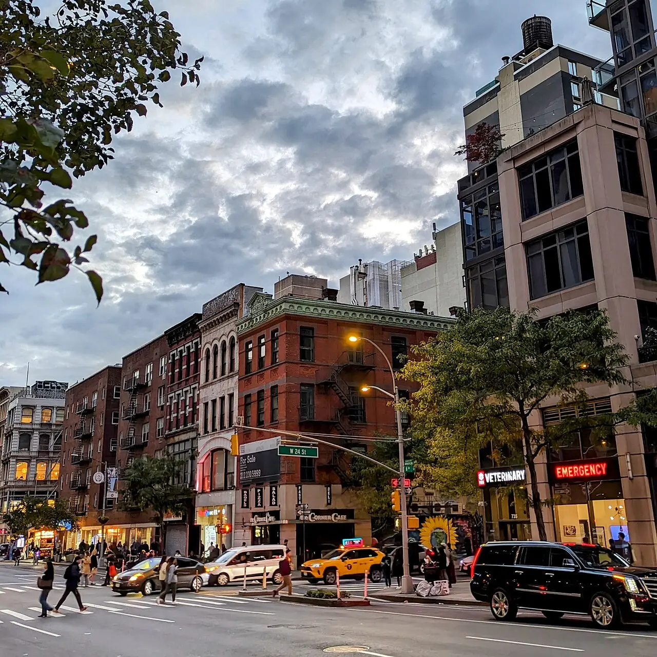 The street outside Somewhere Nowhere NYC