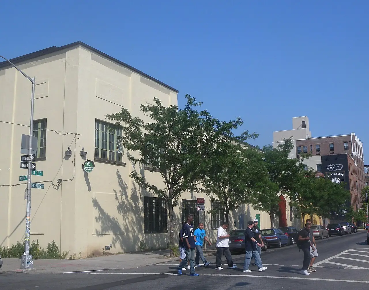 The street outside Superior Ingredients